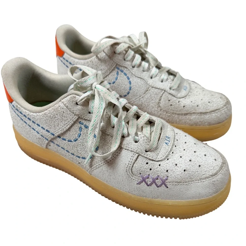 Nike Air Force 1 Low 07 LX Certified Fresh White Gum DX2344-100 Mens 7 Womens 9